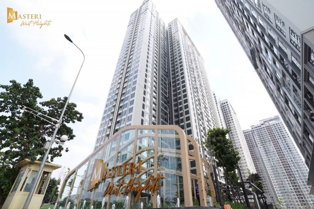 tiến độ xây dựng Masteri West Heights